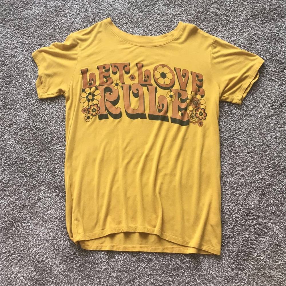 Let Love Rule Tshirt